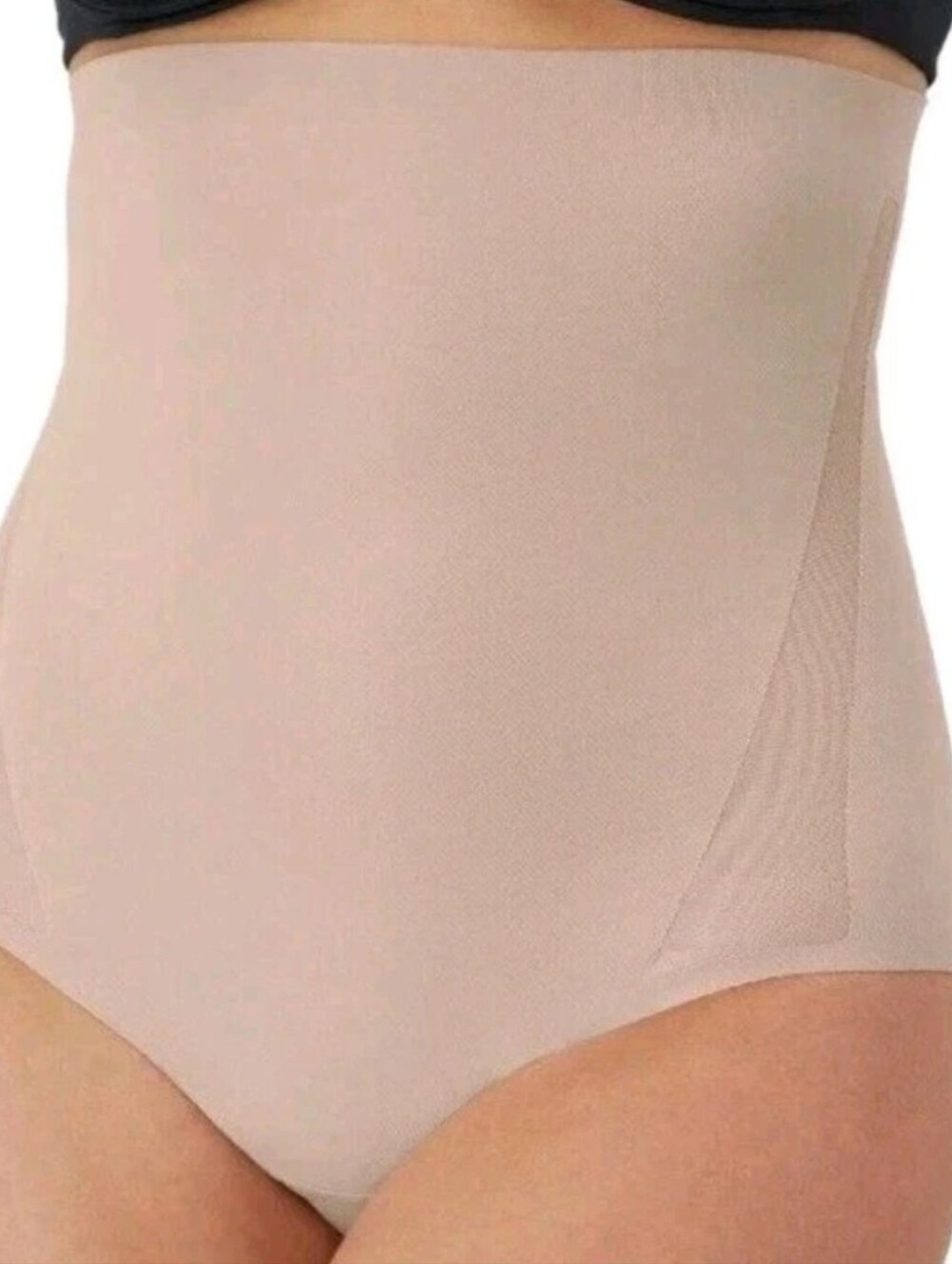 New Maidenform FLEXEES Size 3X High Waist Ultra Firm Brief FL094 Rear Lift Beige